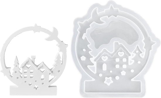 Moule Silicone Maisons, 12 Pièces Moules Silicone Noël, Plâtre à Mouler Couronne De Maison, Moules En Plâtre Avec Béton Créatif,Résine De Moulage,Raysin Poudre De Moulage, Cire Moule Silicone Maisons, 12 Pièces Moules Silicone Noël, Plâtre à Mouler Couronne De Maison, Moules En Plâtre Avec Béton Créatif,Résine De Moulage,Raysin Poudre De Moulage, Cire