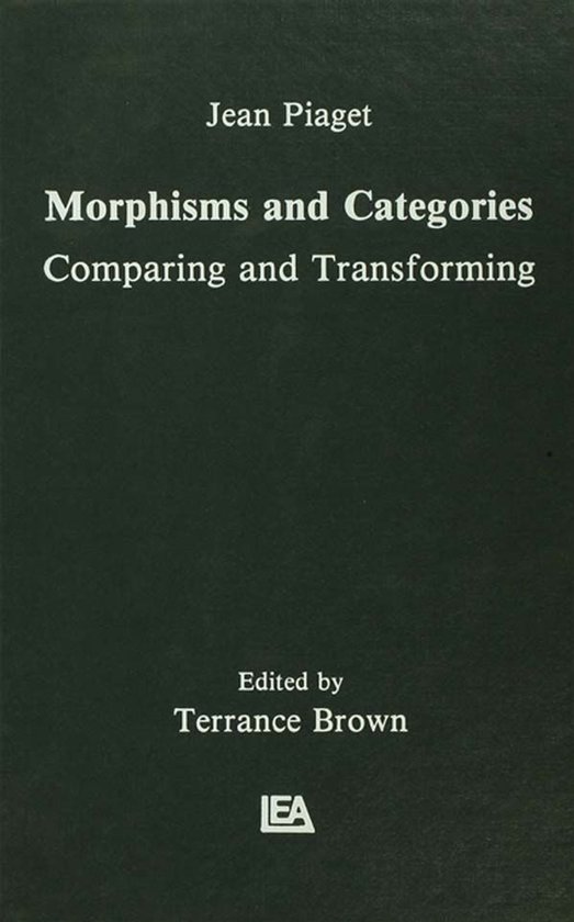 Morphisms and Categories - cover