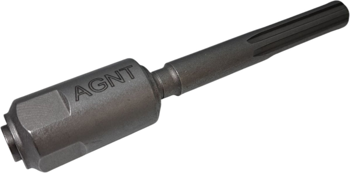 AGNT SDS-Max naar SDS-Plus volledig metalen verloop koppeling adapter snelspankoppeling voor boorkronen boormachines kernboren betonboren diamantboren