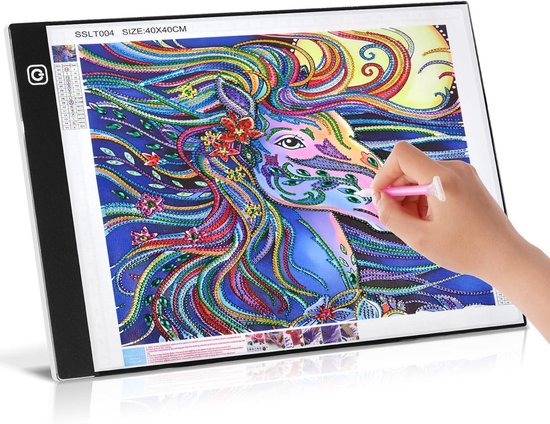 ARTDOT Lichttafel A1 voor 5D Diamond Painting accessoires, instelbare helderheid diamant schilderij lichtplaten