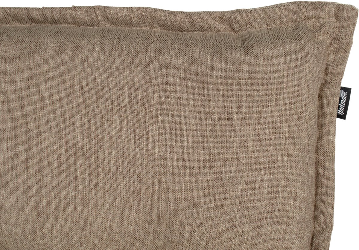 Hartman Bahama taupe - coussin de jardin dossier haut - 123x50x10cm