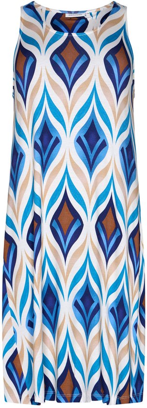 Pastunette Jurk Ocean Drift - Viscose - Mouwloos - Maat 46
