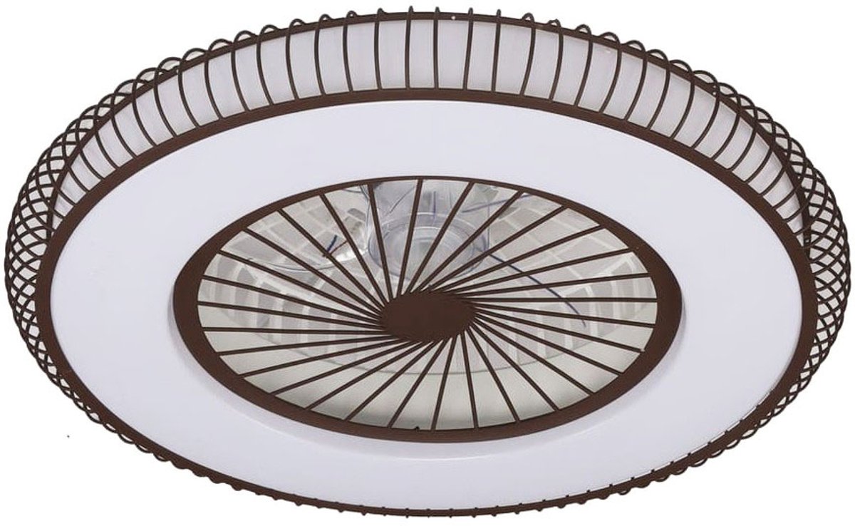 CristalRecord Plafondventilator Mirabel Ø 56 cm brons