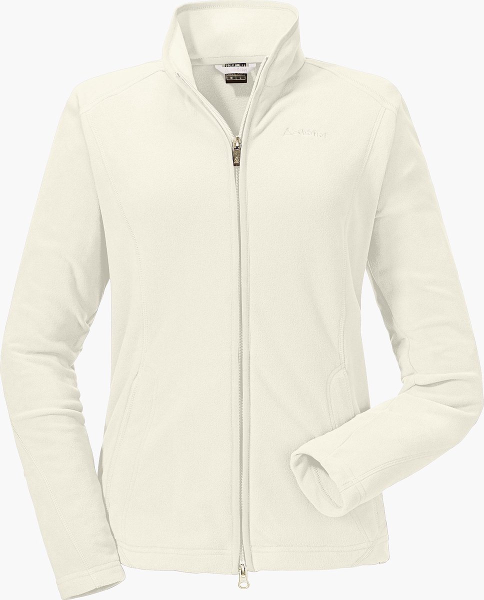Schöffel Fleece Jacket Leona Outdoorvest Dames Whisper White M