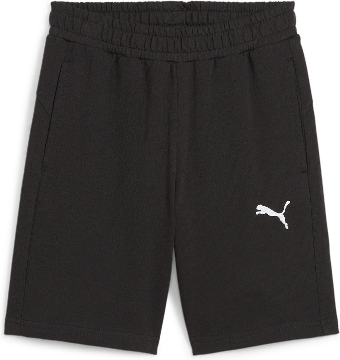 Puma Kinder teamGOAL Casuals Shorts Jr korte joggingbroek 658609 03 Zwart