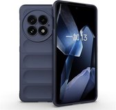 Coque OnePlus 13 - MobyDefend TPU Grip Case - Blauw - Étui pour téléphone portable - Étui de téléphone adapté pour : OnePlus 13