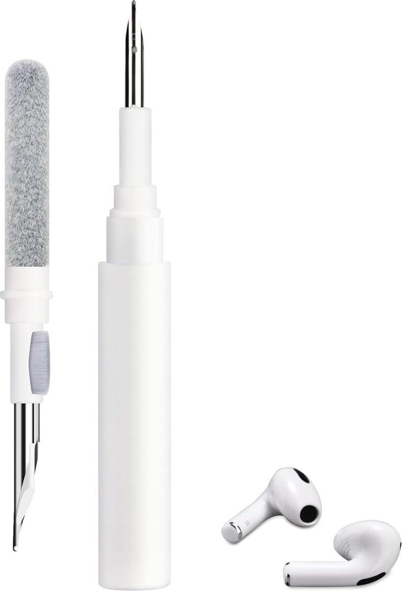 Multifunctionele Bluetooth hoofdtelefoonreinigingsset - zachte borstel - Airpods Pro/1/2/3