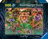 Bol.com Ravensburger - Jungle Tiger - Legpuzzel - 1000 Stukjes aanbieding