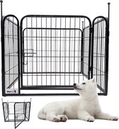 MaxxPet Puppyren - puppykennel - opvouwbaar- honden bench - puppy bench - 81x79cm - 4 delig