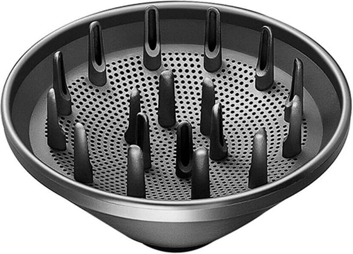 ApexArte® Diffuser Opzetstuk - Krulborstel voor Fohn Universeel - Multistyler - Zwart