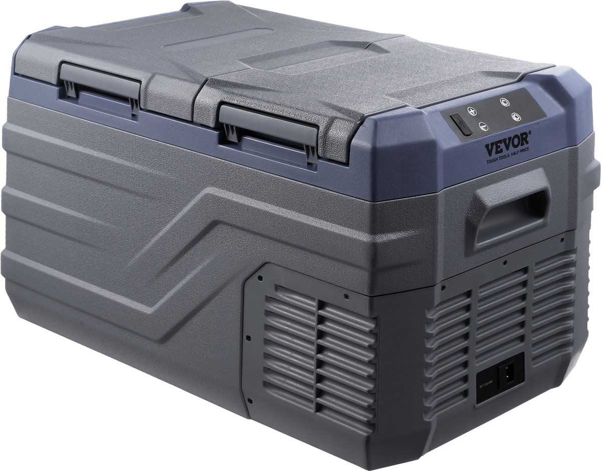 VEVOR Draagbare Koelkast Met Vriesvak Auto 25l Dual Zone Draagbare 60w Koelbox