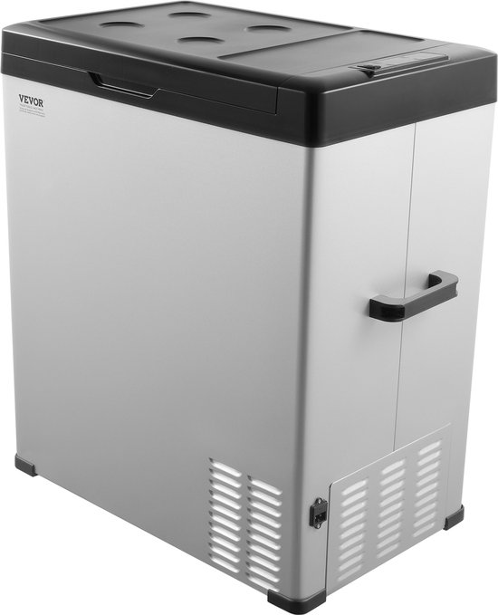 VEVOR Draagbare Koelkast Met Vriesvak 70l Enkele Zone 80w Koelbox Kamperen