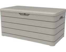 Toomax Dolomiti opbergbox - 500L - grijs - weer- en vorstbestendig - zeer geschikt als kussenbox voor in de tuin