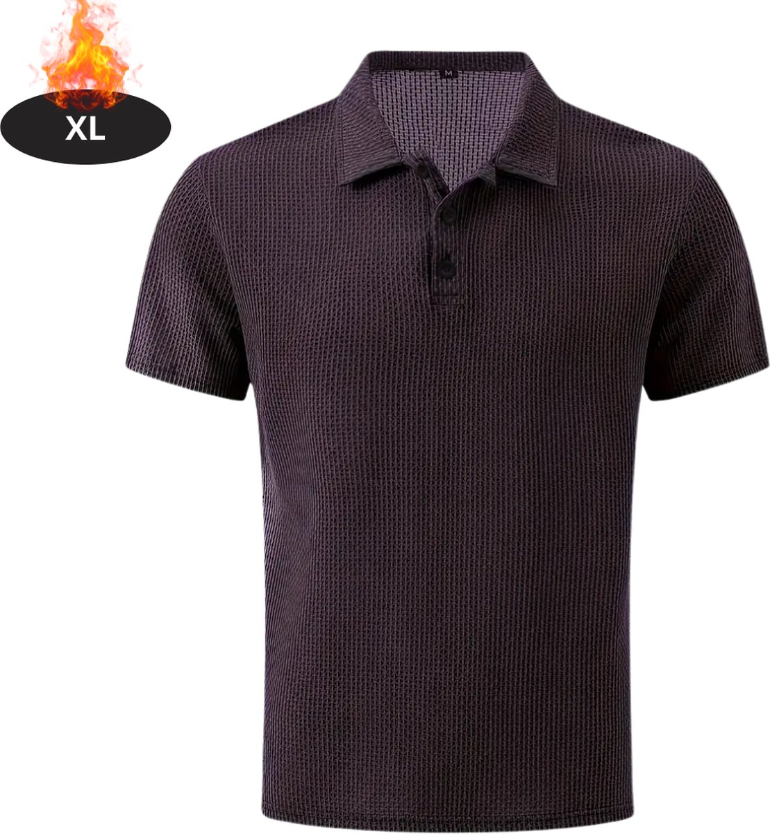 Nivard Poloshirt Heren T-Shirt Heren Shirt Overhemd Polo Shirt Paars