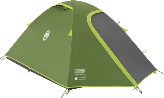 Coleman Darwin 2 Blackout campingtent - 2 persoons tent - verduisterend - waterdicht - groen van Coleman — afbeelding 2