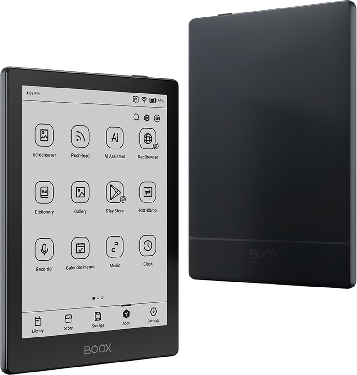 2e Boox Go 6 e-reader - 6" e-inkt, Android 11 - afbeelding 3