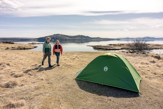 Coleman Darwin 2 Blackout campingtent - 2 persoons tent - verduisterend - waterdicht - groen van Coleman — afbeelding 5