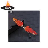 Nivard - Lunettes Festival - Rave - Espace - Techno - Freaky Glasses - Homme - Femme - Lunettes de soleil - Rouge