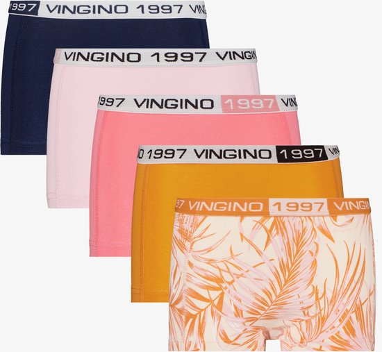 Vingino meisjes boxershorts oranje roze Maat 134/140 bol