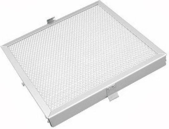 Filtre de hotte en acier inoxydable Novy Itho, 24,7 x 24,7 cm.