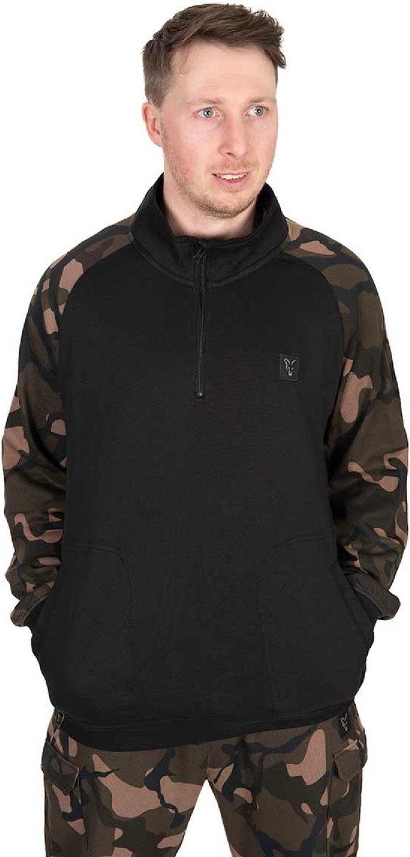 Fox LW Black - Camo QTR Zip - Maat : Small