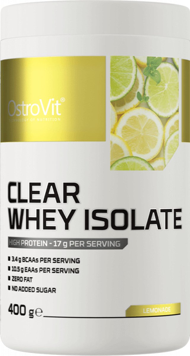 Goedkoopste OstroVit Clear Whey Isolate (400g) Lemonade - Eiwitten - Helder eiwit