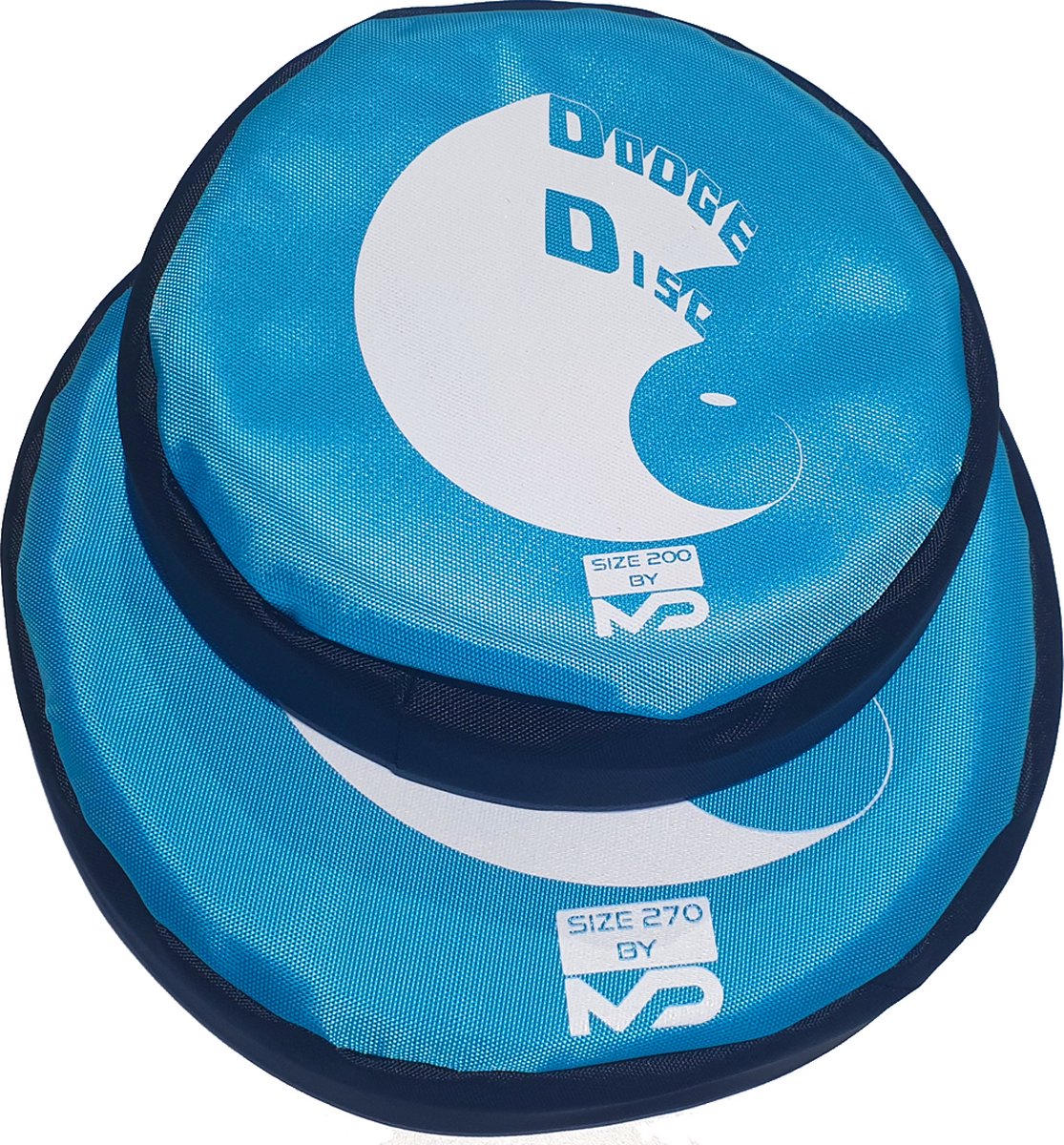 MD Sport - DodgeDisc blauw klein - Veilige frisbee - Trefbal frisbee - Dodgebee