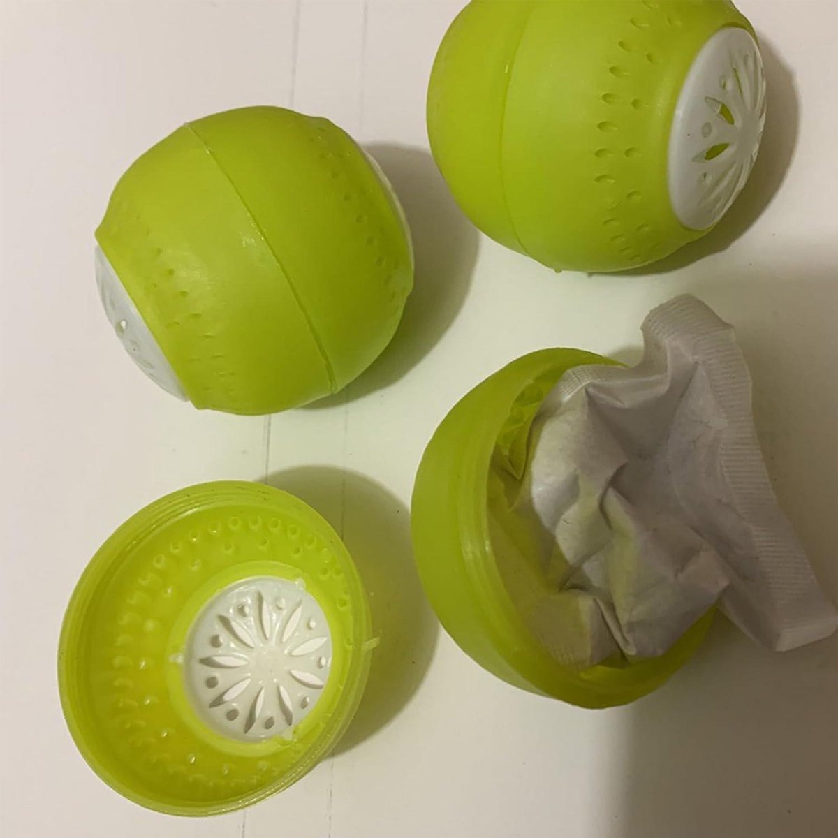 Minerale Versheid Ontgeuringseffect Pom Pom Bal voor Koelkast - Natuurlijke Houtskool Luchtreinigers .
