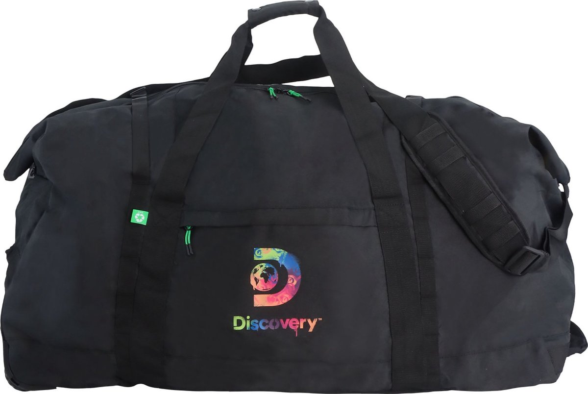 Discovery Reistas met Wielen "Drive" 75 cm - 125 Liter / Wieltas - Zwart - Zwart