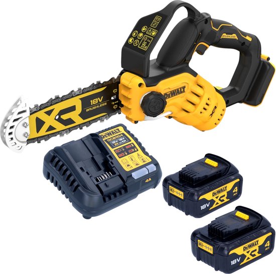 DeWalt DCMPS 520 M2 accu-snoeizaag 18 V 20 cm borstelloos + 2x accu 4.0 Ah + lader