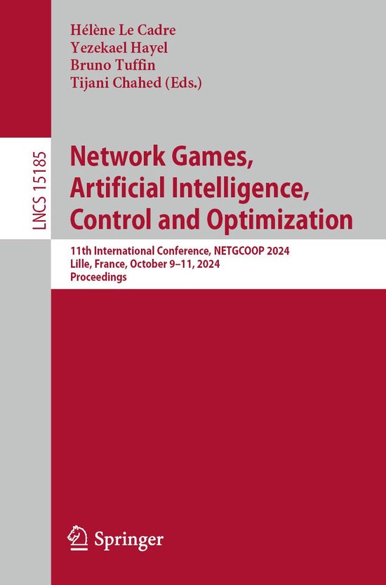 Springer Nature Proceedings Computer Science - Network Games ... - cover