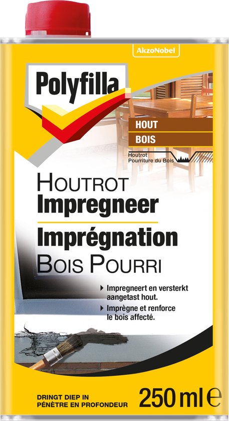 Polyfilla Houtrot Impregneer 250 Ml
