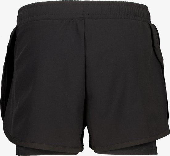Short de sport enfant Osaga Dry noir - Taille 122/128