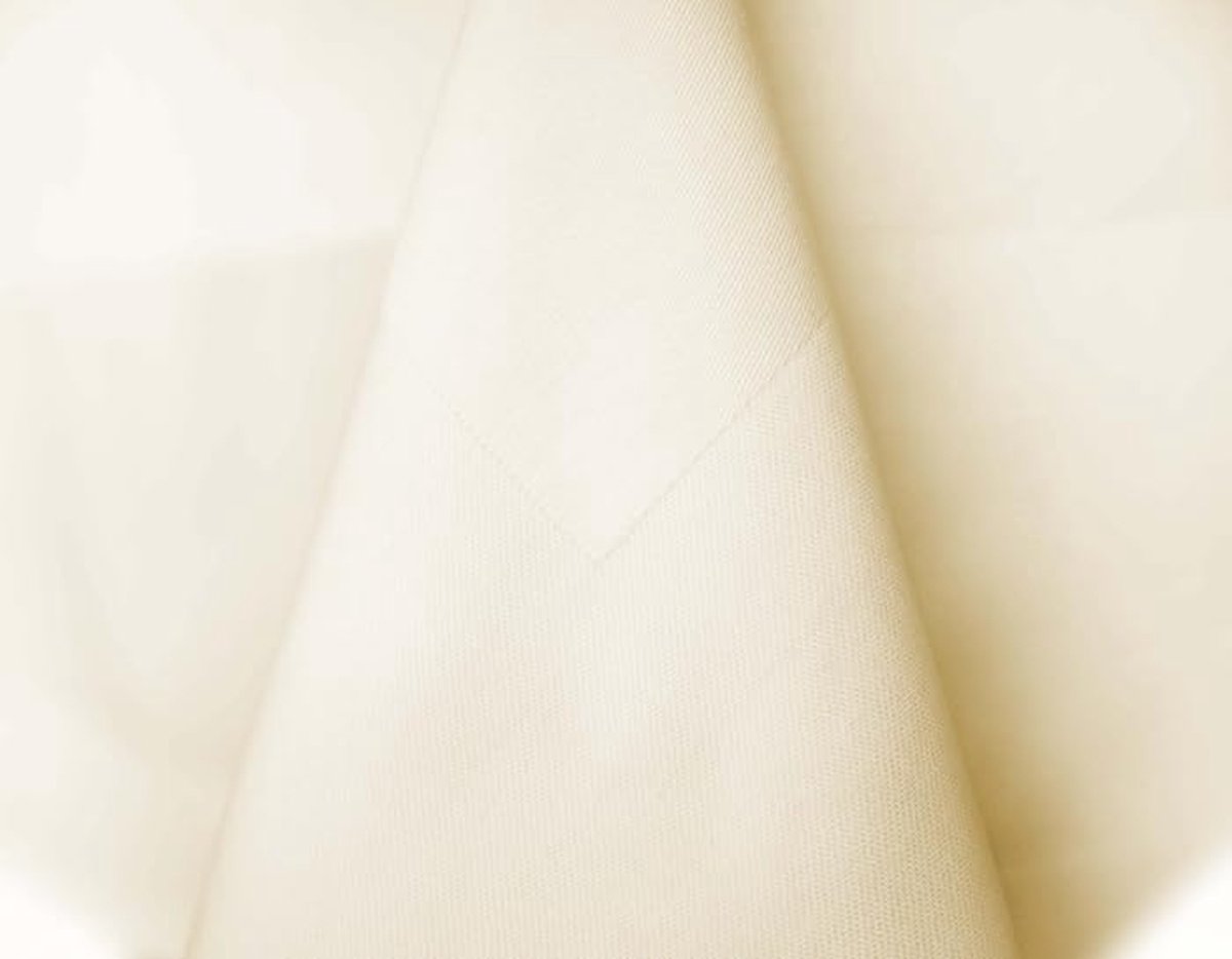 La'Moussawi ® Tafelkleed van Hoogwaardige Kwaliteit met Elegante Satijnen Rand voor Luxe Tafelschikking