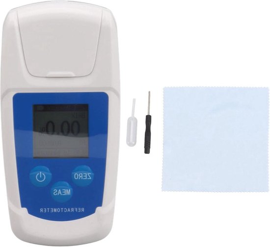 Glucometer Voor Het Meten Van Het Suikergehalte En De Verse Sla Met Eieren En Groenten, Gezonde