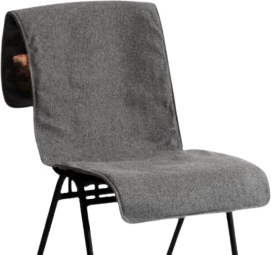 Warmtedeken Oplaadbaar - Verwarmingsdeken - Met - Automatische - Uitschakeling - Draadloos - 3/6 Uur Warmte - 45 x 135 cm - Big Hug - XL Original Verwarmingsdeken - Infrarood - Verwarmingstechnologie - Verwarmingselementen - Grijs