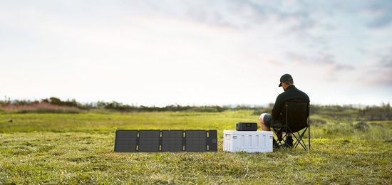 EcoFlow 45W opvouwbaar zonnepaneel met USB-C van EcoFlow — afbeelding 3
