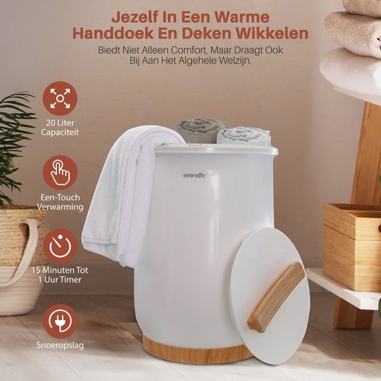 Handtuch-Dampfgarer, schnell erhitzend, heißer Handtuchwärmer, Spa-Handtuch-Heizung, Spa, Gesichtsbehandlung, 94 °C in 10 Minuten, feuchtigkeitsspendendes Werkzeug für Spa, Gesichtsbehandlungen