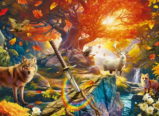 Ravensburger - Het Bos van Excalibur - Legpuzzel - 500 Stukjes