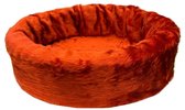 Panier en fourrure NapZZZ – Terre cuite – 46x40x13 cm