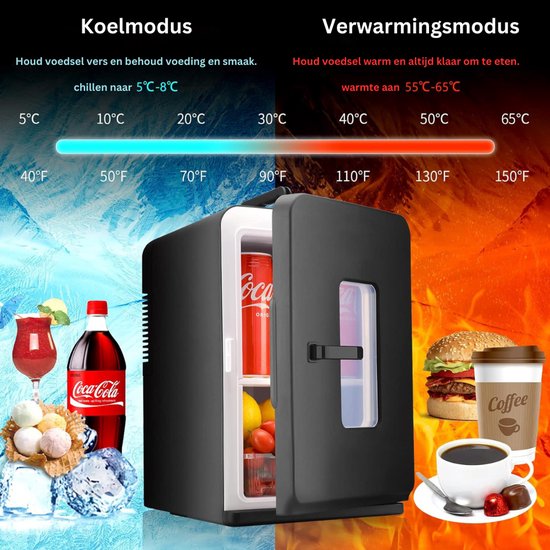 ApexArte® Minibar - Mini Koelkast - Skincare Fridge - Ultra Black — afbeelding 5