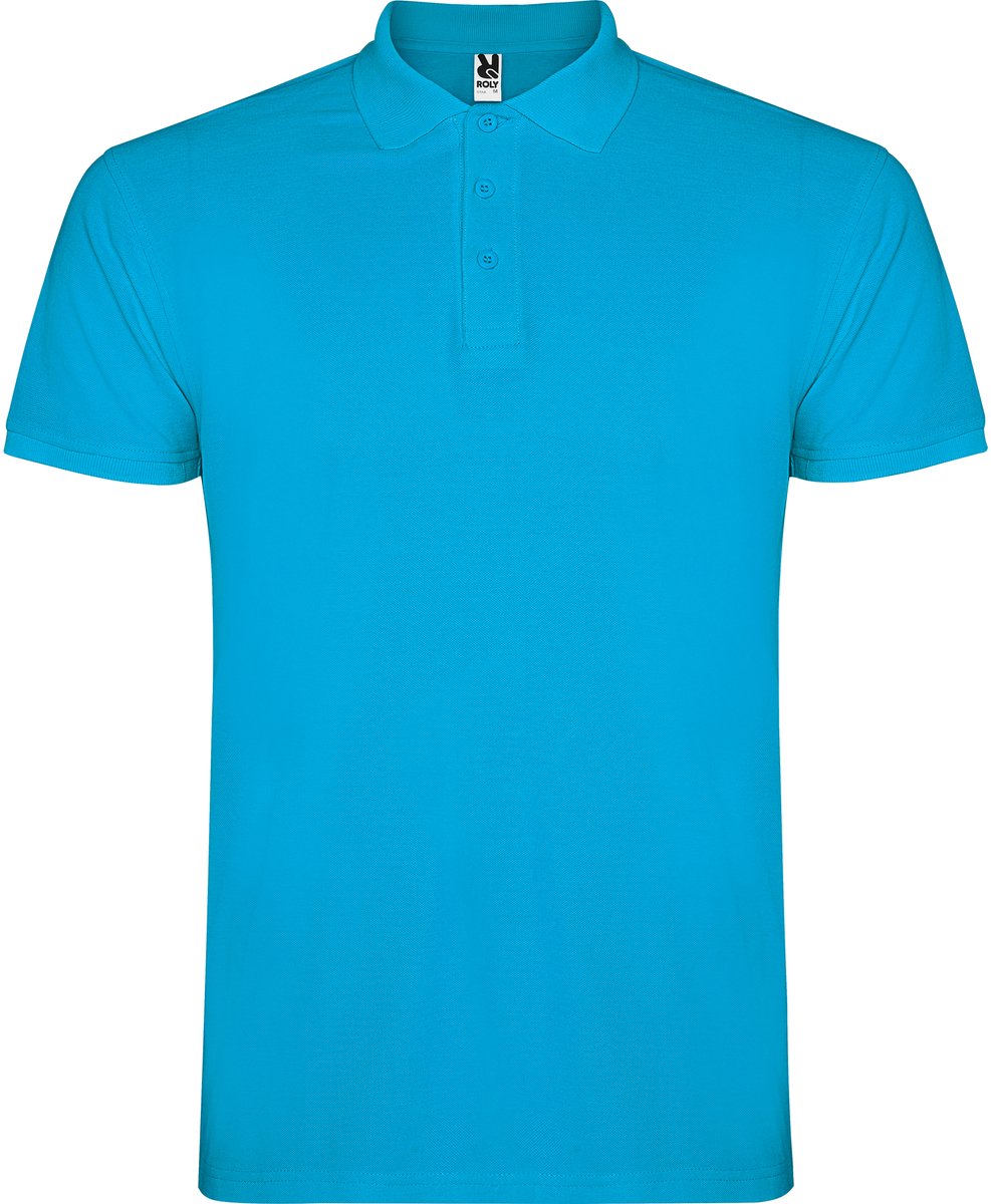 Roly - Star Polo - Turquoise 12 maat S