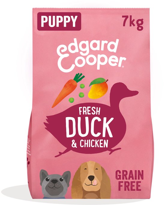 Edgard & Cooper Puppy - Eend & Kip - 7 kg
