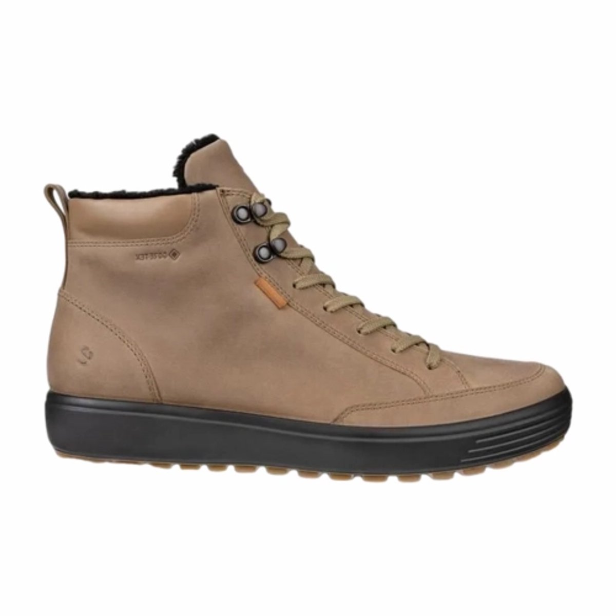 Gore-tex Sneaker ECCO Men Soft 7 Tred M Nutmeg Brown
