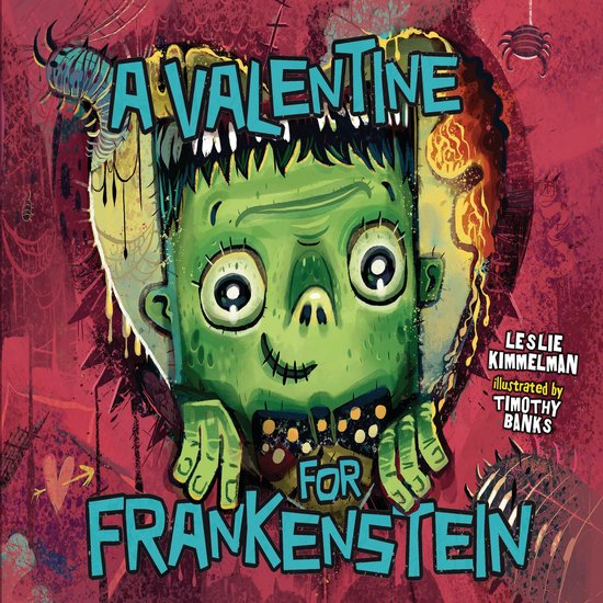 A Valentine for Frankenstein - cover