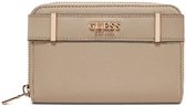 Guess Anadela Medium Zip Around Dames Portemonnee - Taupe