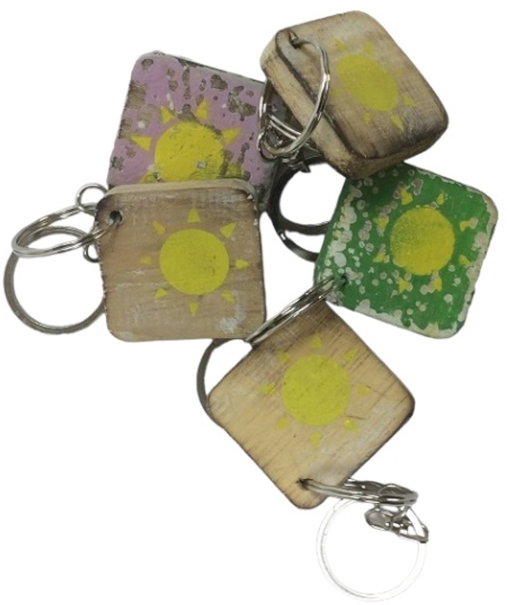 Sleutelhanger symboo Zon dicht