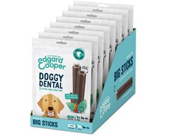 8x Edgard & Cooper Doggy Dental Sticks Aardbei - Frisse Muntolie