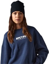 Beechfield Wintermuts Beanie Kiruna - zwart - heren/dames - jersey - lichtgewicht winter mutsen