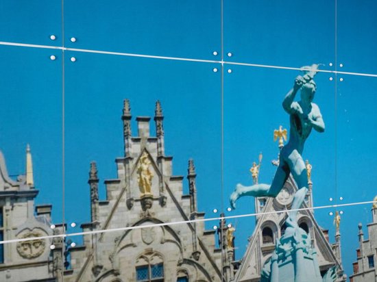 IXXI Grote Markt Antwerp, Edwin Fotografeert & Kunst in Kaart - 140 x